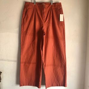 Burnt Orange Wide Leg Pant